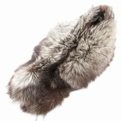 サガフォックス SAGA FOX ティペット 毛皮マフラー フォックスファー 茶 ブラウン /GV ■GY99