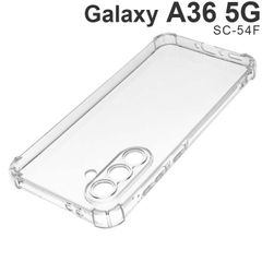 Galaxy A36 5G ケース SC-54F 薄型 耐衝撃 コーナーガード ソフト ケース 