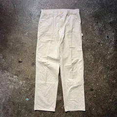 90s カーハート　ワイド　ペインター　usa ホワイト　シングルニー　山田蓮 90s カーハート ワイド ペインター usa製 ホワイト シングルニー