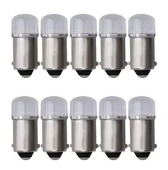 セール デコトラ屋 正規品 24V専用 角型マーカー サイドマーカー用 BA9S LED バルブ 球 高輝度 花型タイプA 60個SET