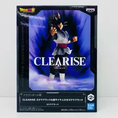 【飾磨店】 中古 フィギュア ドラゴンボール ゴクウブラック CLEARISE 2024年製 2720631 【701】