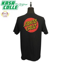 【SANTA CRUZ】サンタクルーズ ドットロゴバックプリント Vintage Tシャツ XL