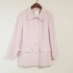 #anc  カルヴェン CARVEN ジャケット 44 ピンク系 ボーダー レディース [842516]のサムネイル