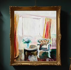 73×91㎝「ヴィルジュスト通りの家」油彩・原画・F30 73×91㎝「ヴィルジュスト通りの家」油彩・原画・F30