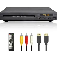 EAST DVDプレーヤー HDMIケーブル・DVD大量付