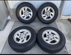 トヨタ 純正 215/70R15 6J+30 15インチ タイヤホイール 4本
