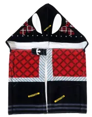 【中古】タオル・手ぬぐい 沙花叉クロヱ クロヱとおそろいフード付きタオル 「バーチャルYouTuber ホロライブ 沙花叉クロヱ 活動2周年記念」