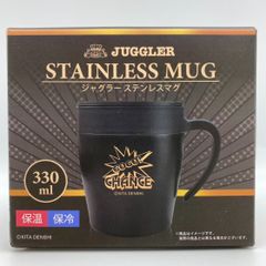 【未開封】ジャグラー ステンレスマグ 330ml/JUGGLER STAINLESS MUG/GOGO! CHANCE/パチンコグッズ/マグカップ 食器/ (32-2024-0824-KO-008)