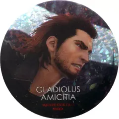 貴重 FF15 ファイナルファンタジー グラディオラス バッジ カフェ