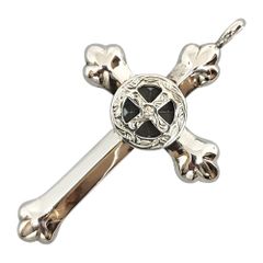 ［正規品］Swarovski x KENSHIRO ホイール付き　ラージクロス Kenshiro ケンシロウ x Swarovski スワロフスキー 唐草彫り ラージ