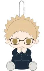 【中古】キーホルダー 月島蛍 ぴたぬい まぐねっと 「ハイキュー!!」