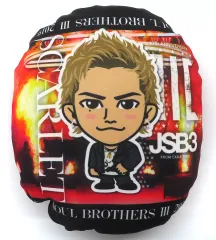 【中古】クッション・本体 登坂広臣 ミニクッション SCARLET ver. 三代目 J SOUL BROTHERS 10thメモリアルオンラインブースグッズ