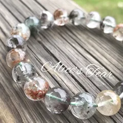 ♤ ♣︎ ミックスガーデンクォーツ♧ ♠︎ ブレスレット ☆ 天然石C12158