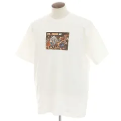 【中古】シュプリーム Supreme 2025年春夏 Ernie Barnes Tee コットン クルーネック 半袖Ｔシャツ ホワイト【サイズXL】【メンズ】