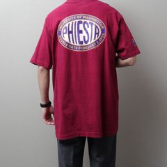 1990's MadeinUSA Printed T-Shirt "fruit of the room" 111294