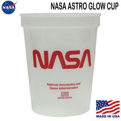 NASA ASTRO GLOW CUP　UT000648　プラスチック製カップ　ナサ　アメリカン雑貨 