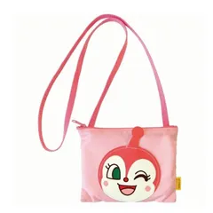 【新品】ドキンちゃん  ポシェット コインケース お出かけ ショルダーバッグ 斜め掛け 小さめ ポーチ  サコッシュ それいけ！アンパンマン 肩掛け カバン