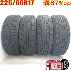 中古 225/60R17 YOKOHAMA iceGUARD 5PLUS IG50 4本 スタッドレスタイヤ ヨコハマ アイスガード 5PLUS IG50 アルファード クルーガー ヴェルファイア フォレスター レガシィアウトバック  中古タイヤ 17インチ