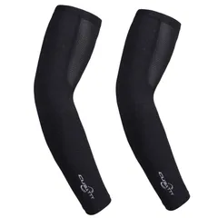 【人気商品】吸汗速乾 無地 滑り止め付き アームウォーマー 通気メッシュデザイン サラサラ メンズ 涼しい レディース UPF50+ 野球 日焼け防止 ゴルフ アームスリーブ ランニング 冷感 スポーツ アームカバー 作業用 [CUBATTY] 腕カバー