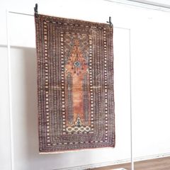 新品最高級 MUSEO社タグ付き イラン クムシルク 絹100% タペストリー