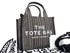 ■新品■未使用■ MARC JACOBS マークジェイコブス ザ モノグラム キャンバス 2WAY トート ショルダーバッグ ブラック系 AY6568のサムネイル