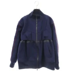 Sacai (サカイ) 22AW TECHNICAL JERSEY ZIP UP BLOUSON テクニカル 