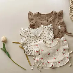 スタイ BABY 子供用エプロン 涎掛け よだれかけ　ベビー用 お洒落スタイ プレゼント お祝い 出産祝い レトロスタイ　スタイ 新品 付け襟