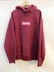 Suprem/シュプリーム 21AW Box Logo Hooded Sweatshirt Plum ボックスロゴフーディー パーカー プラム メンズXLサイズ