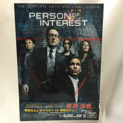 パーソン・オブ・インタレスト 全巻セット　コンプリート ファイナル　DVD 2025年最新】DVD パーソン・オブ・インタレスト ファイナル