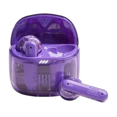 JBL TUNE FLEX GHOST 完全ワイヤレスイヤホン スケルトン オープンイヤー インイヤー ながら聴き 外音取込 IPX4防水 (パープル) 0のサムネイル