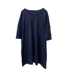 POLO RALPH LAUREN 半袖 ロゴTシャツ 2XL ネイビー ポロラルフローレン ポニーロゴ ビッグサイズ 古着卸 アメリカ仕入 a707-5544