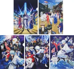 【中古】クリアファイル キービジュアル柄 A4クリアファイル(5種1セット) 「銀魂 銀祭り2019(仮)」