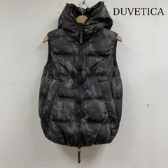 未使用級　現行　黒タグ　デュベティカ　ダウンベスト　迷彩　チェルッティ　カシミヤ 未使用級 現行 黒タグ デュベティカ ダウンベスト 迷彩 チェルッティ