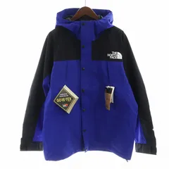 ザノースフェイス THE NORTH FACE タグ付き NP62236 Mountain Light Jacket マウンテン ライトジャケット フード ロゴ 刺繍 L 青 ラピスブルー ■GY18 /MQ