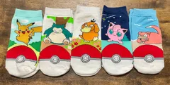 ポケモン靴下 21~24 5足セット