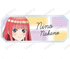 【中古】バッジ・ビンズ 中野二乃(A) 「五等分の花嫁∽ 描き下ろし 衣装交換ver. 第2弾 トレーディングアクリルネームプレート」