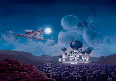 ディズニー ジグソーパズル 780ピース アラジン 3Dホログラム ディズニー ジグソーパズル 780ピース アラジン 3Dホログラム