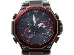 CASIO カシオ 腕時計 G-SHOCK MTG-B2000BD ブラック×ボルドー ブラック文字盤 カーボン ステンレス メンズ アナログ 電波ソーラー