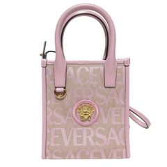 新品VERSACE ラ メデューサ トートバッグ ショルダー イタリア製ヴェルサーチ ヴェルサーチェ オールオーバー