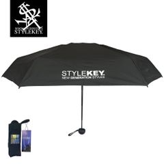 STYLEKEY (スタイルキー) 折り畳み傘 BAT FOLDING UMBRELLA (SK99ET-UB01) ストリート系 ヒップホップ B系 かさ 黒 ブラックのサムネイル