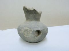 根付 鹿角製 人物に瓢箪 提げ物・56・骨董古美術】美術工芸 鑑賞