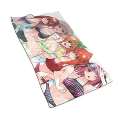 五等分の花嫁 五等分の花嫁 フェイスタオル タオル スポーツタオル 速乾 人気 タオル 柔らか肌触り ふんわり マイクロファイバー 瞬間吸水 抗菌防臭 家庭用/ホテル仕様/業務/スポーツなどに最適 ふわふわ 肌にやさしい