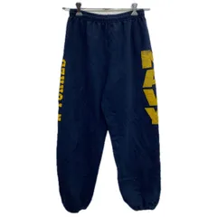 GILDAN プリント スウェットパンツ M ネイビー ギルダン NAVY 裏起毛 ジャージパンツ イージーパンツ 古着卸 アメリカ仕入 2508-787のサムネイル