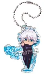 【中古】キーホルダー 五条悟 「ぴょんコレ 呪術廻戦 戦闘! アクリルキーホルダー」
