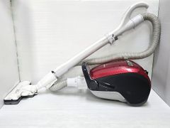 【中古品】 パナソニック Panasonic 紙パック式 掃除機 吸込仕事率500W MC-PA36G-R 2017年製 クラシックレッド ○YR-18789○