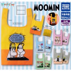 単品販売♯カプパックMOOMIN ムーミンエコバッグ　ガチャガチャ　内ポケット付