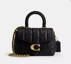 COACH     コーチ　タビー    トップ    ハンドル   バッグ・キルティング