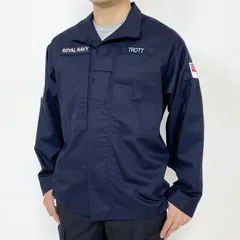 イギリス海軍 ROYAL NAVY コンバットジャケット ワッペン多数付 上質USED B25N3W=