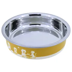 【新品・7営業日以内発送】ドギーマン 4976555934168 ステンレスの食器 ごはんにゃわん 猫用 ビストロ 4976555934168【沖縄離島販売不可】のサムネイル