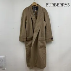 美品 M バーバリー カシミヤ ウール ロング ガウン コート 赤 ホースロゴ 美品 カシミヤ混 ウールロングコート （美品】バーバリー☆裏地